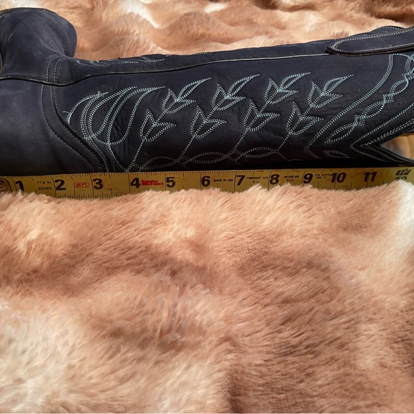 Tony Lama Tall Cowboy Boots size 7 - Picture 9 of 9